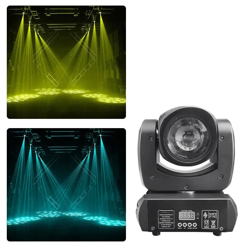 180W Led Beam Moving Head Lights 100W Beam+Spot+18 Rotating Prisms+Rainbow Dmx Stage Light 8 Gobo 8 Color Effect Dj Effect Light