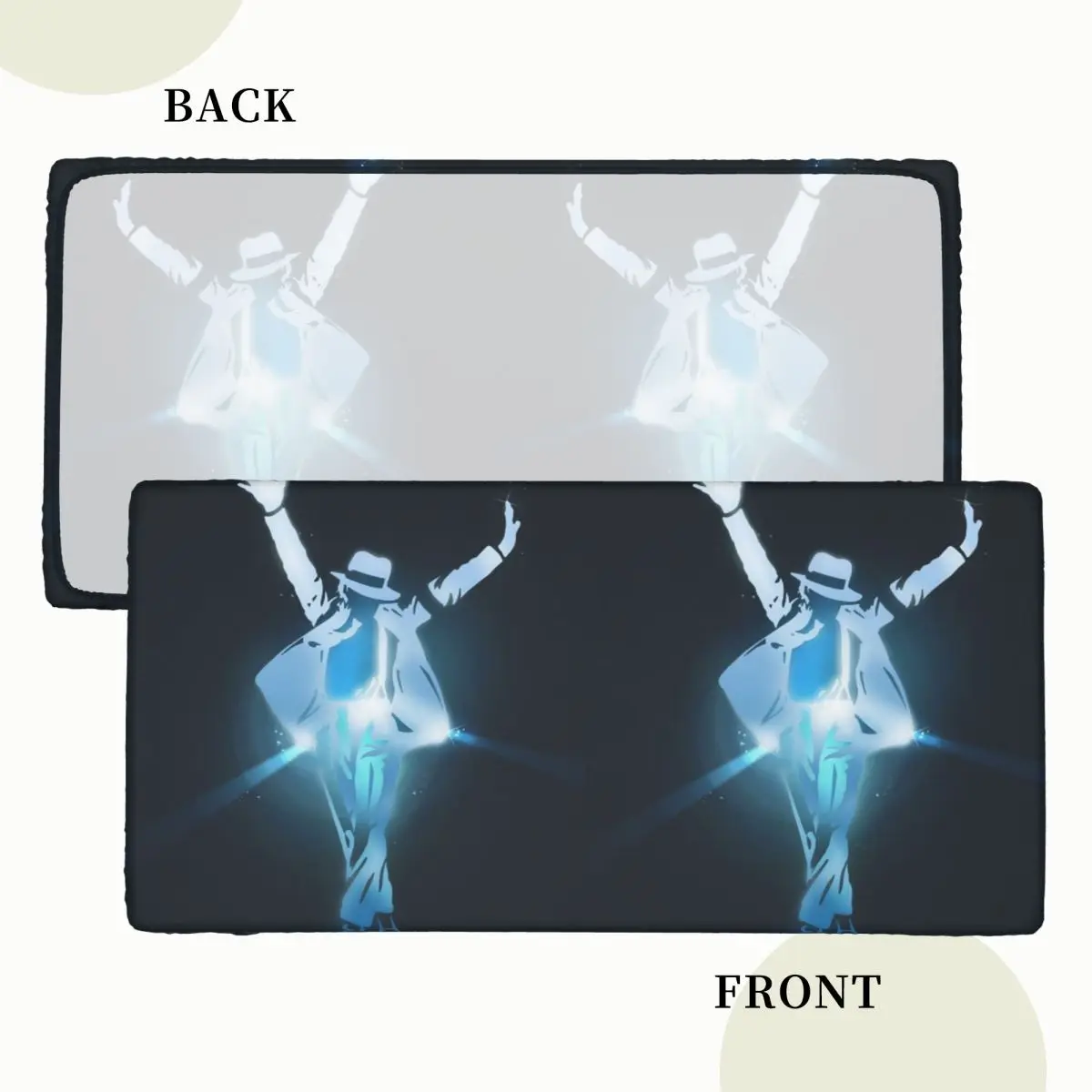 Michael Jackson Musicians Singers Dancers Custom Rectangular Tablecloth Oilproof Table Cover for Dining Events Table Cloth