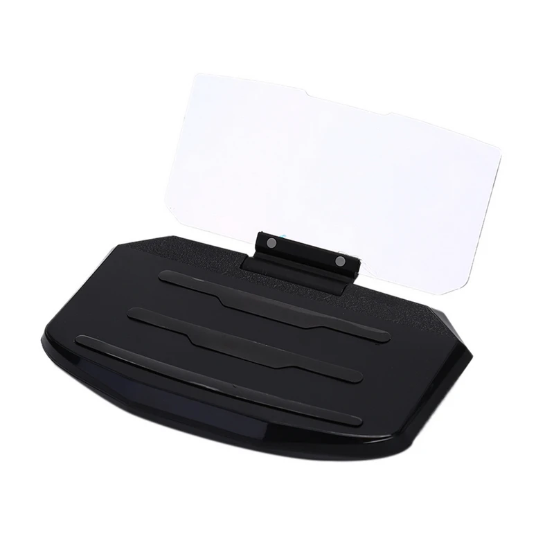 Hot 1pc Car Bracket HUD Head Up Navigation Display Phone Smartphone Holder Mount GPS Projector Reflection Board Panel