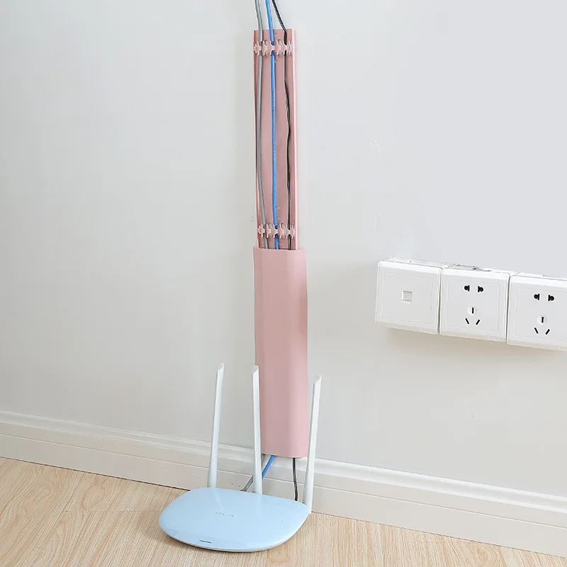 Self-adhesive wall duct cover Flat Screen Hidder TV Wire Holder Fastener 30CM ABS Cable Duct Cables Storage Managemet Organizer