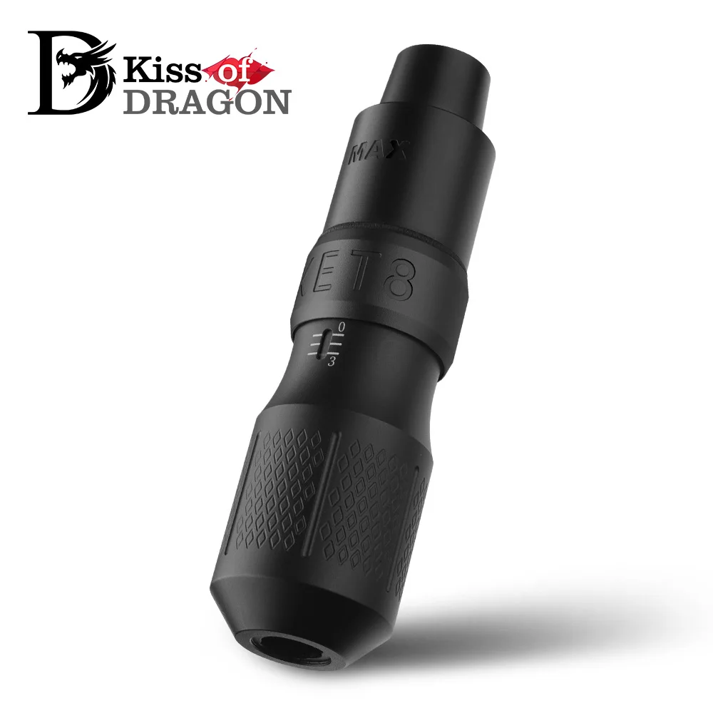 

Тихая роторная тату-машинка Kiss Of Dragon RCA, ручка для татуировки, регулируемая ручка, пистолет с бессердечным двигателем, машина для татуировщиков