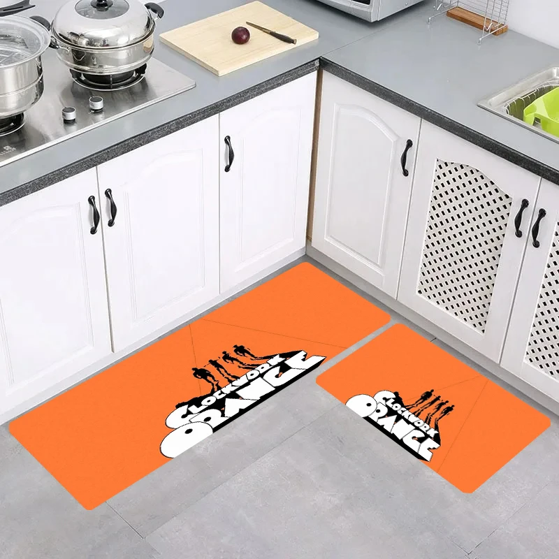 

Movie Clockwork Orange Kitchen Mat Carpet Entrance of House Room Mats Balcony Rugs Carpets Home Foot Rug Doormat Door Bathroom