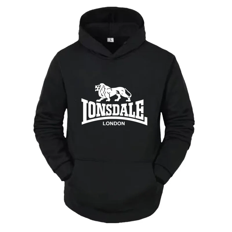2026 Beliebter Paar-Lonsdale-Hoodie Harajuku Lustige Mode-Sportbekleidung Unisex Freizeitjacke, Herren Freizeit-Sportjacke – Detail 2