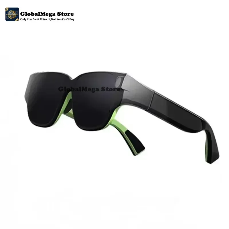 AI Smart AR Glasses Support Game & TikTok Multilingual ChatGPT Language Recognition with Smart Ring &
