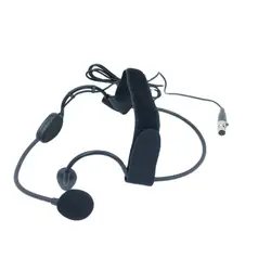 PGA31 Cardioid HeadWorn Headset Condenser Microphone 4-Pin Locking For Shure Wireless BeltPack Head-Mounted Classic