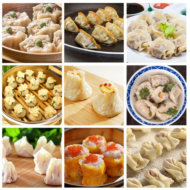 FOODLINE Hotel Buffet Dumpling Forming Machine Uniform Stuffing Distribution Multi Specifications Dumpling Equipment