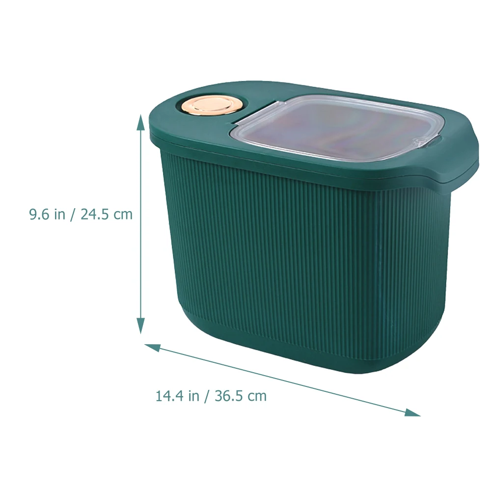 

Large Capacity Storage Container Sealed Bucket Dispenser Rice Dispenser Moisture Proof Insect Proof Kitchen Box