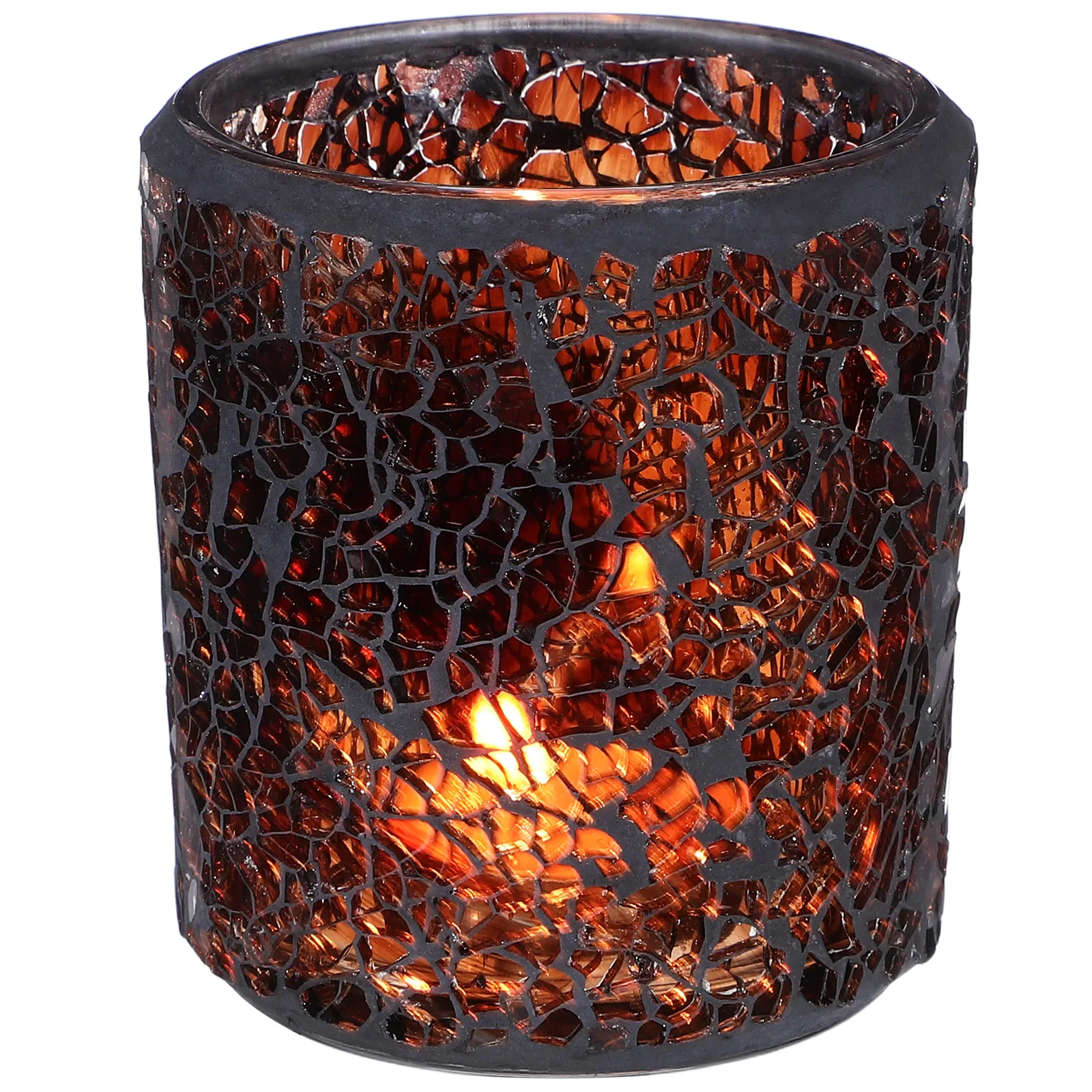 

Glass Scented Holder 1PC Vintage Style Candlestick Ornament Desktop Decoration Handicraft for Living Room Study