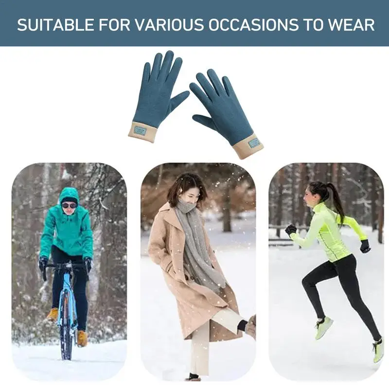 Waterproof Motorcycle Gloves Winter Moto Gloves Touchscreen Biker Gloves Motorcyclist Thermal Motorbike Motorcycle Accessories