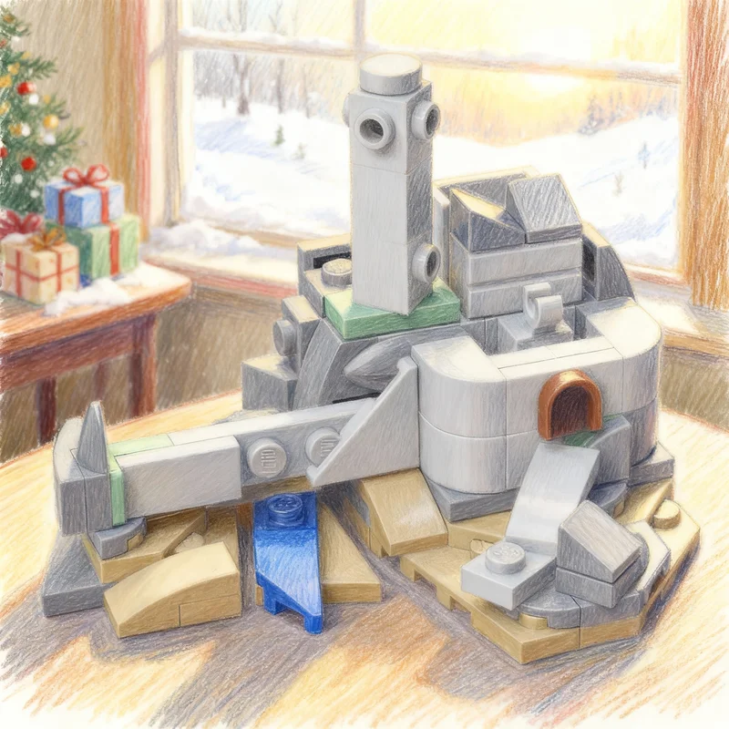 

100pcs MOC Helm S Deep Micro Scale 100 Hobbit Lord Rings The Model Building Blocks DIY Gift Creative Collectible Display Decor