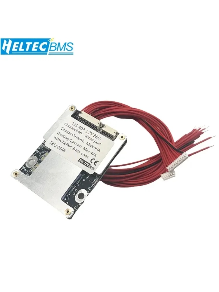 AliExpress Heltecbms HeltecBMS 48V 14s BMS 13s 48V 52V 30A 40A 50A with Balancing for 18650 Lithium 0Battery Electric Bicycle Electric Tools 1200W