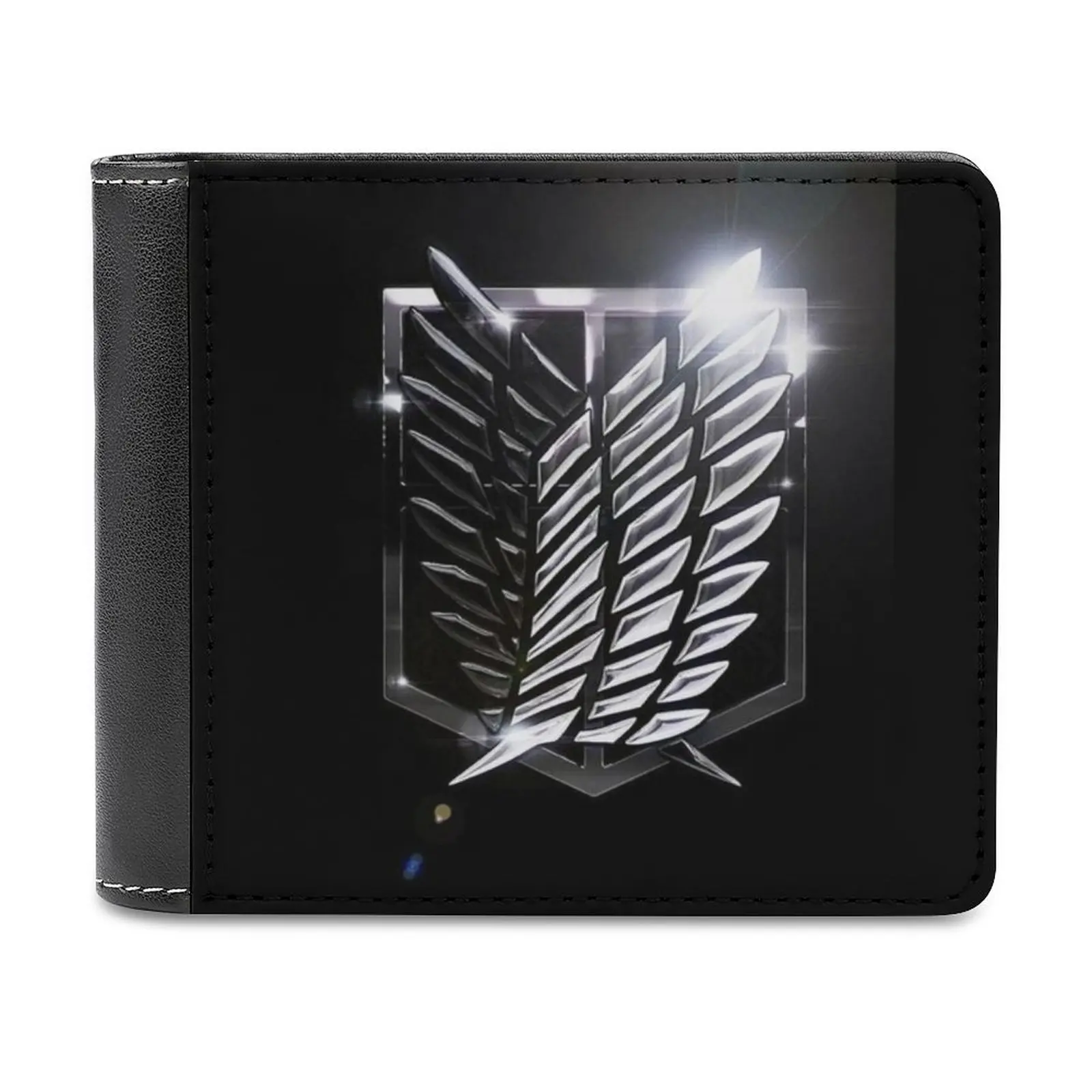 

Кожаный кошелек с логотипом Survey Corps, мужской кошелек, персонализированный кошелек своими руками, подарок на день отца, корпус Survey Corps