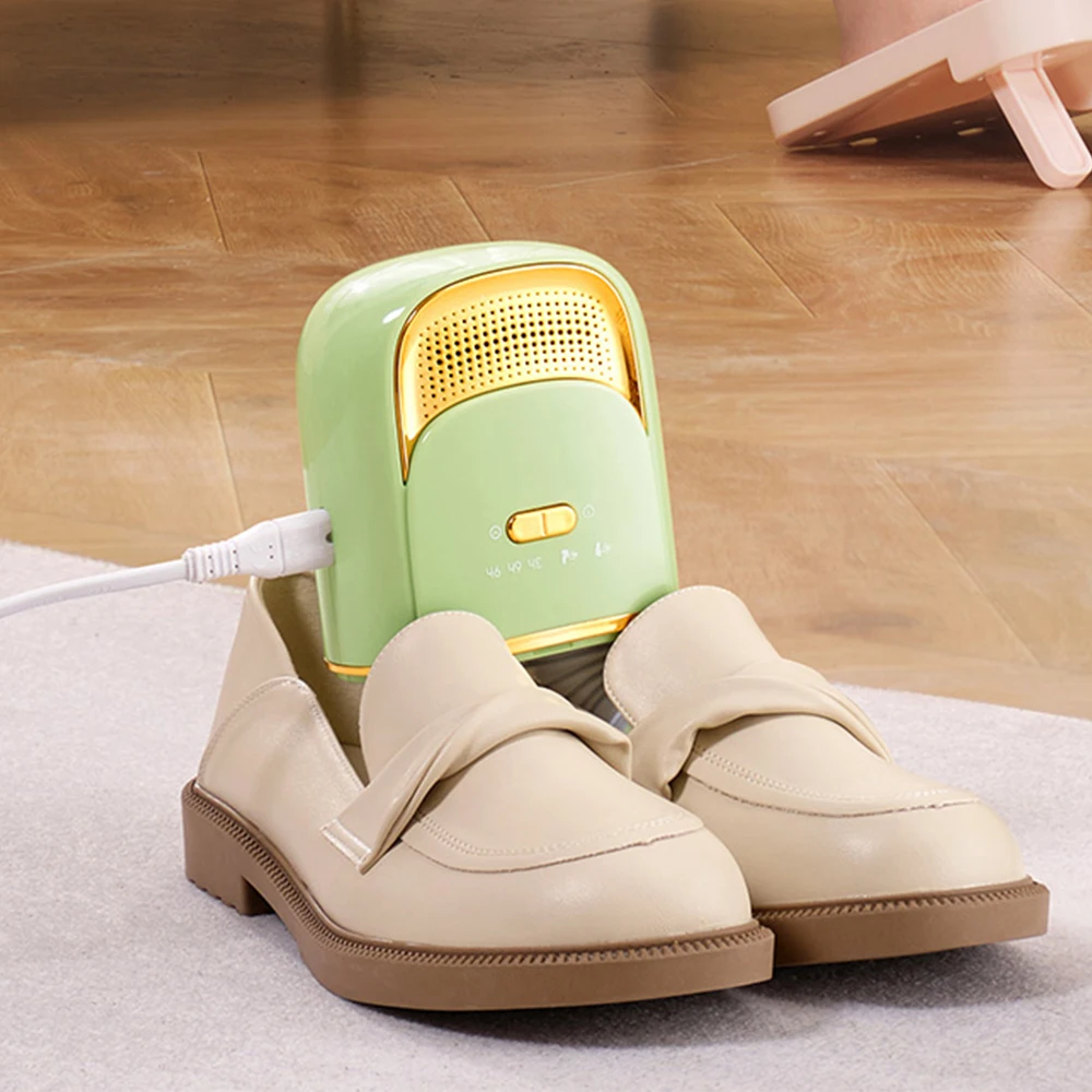 Gon22  Electric Shoe Dryer with Compact Telescopic Hose Portable Multifunction Two-Mode Timing