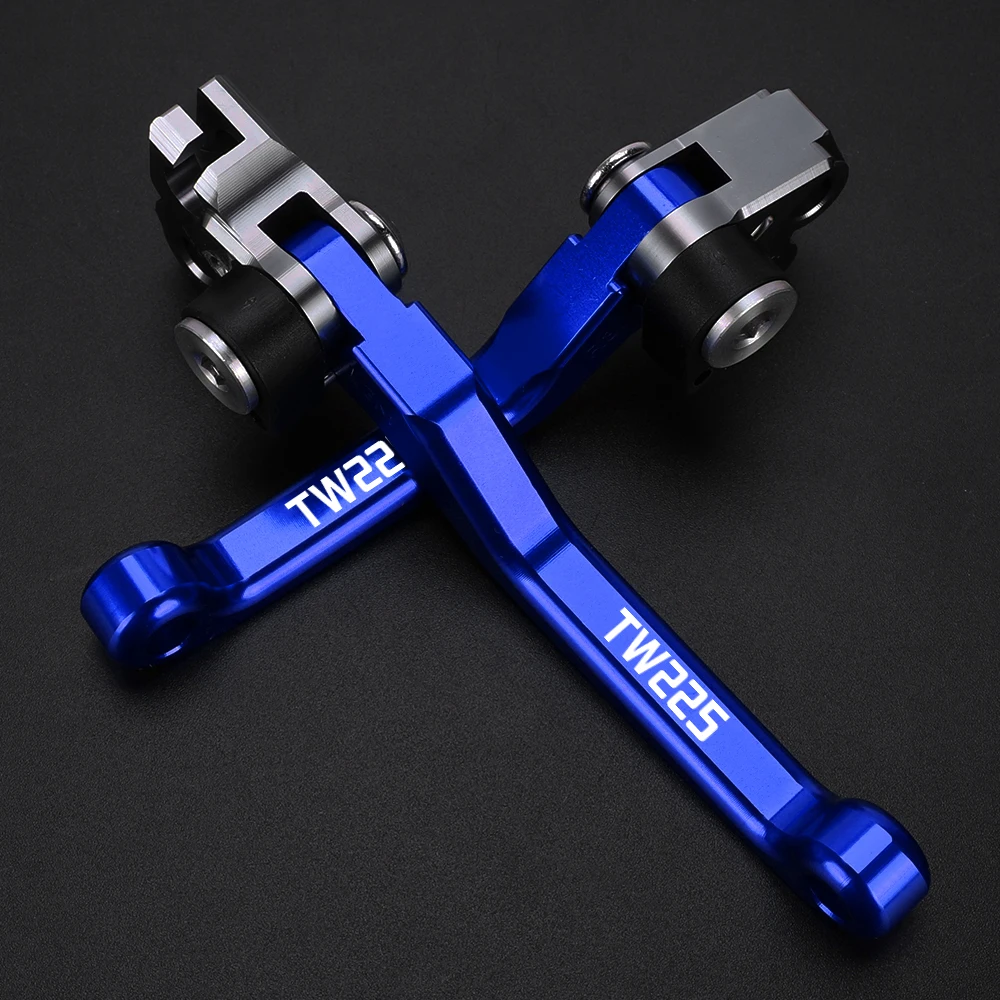 Motorcycle Accessories Pivot Brake Clutch Levers Dirt Pit Bike Handle For YAMAHA TW225 TW 225 2002 2003 2004 2005 2006 2007-2017