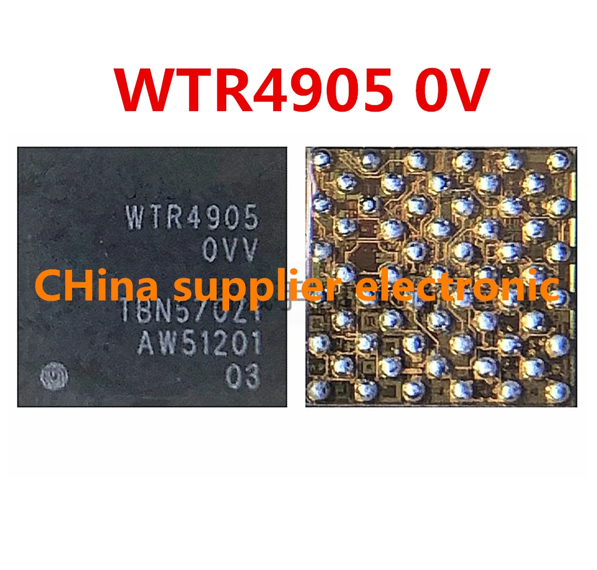 5pcs-30pcs WTR4905 0VV OVV For Android Phone Intermediate Frequency IF Multimode Chip