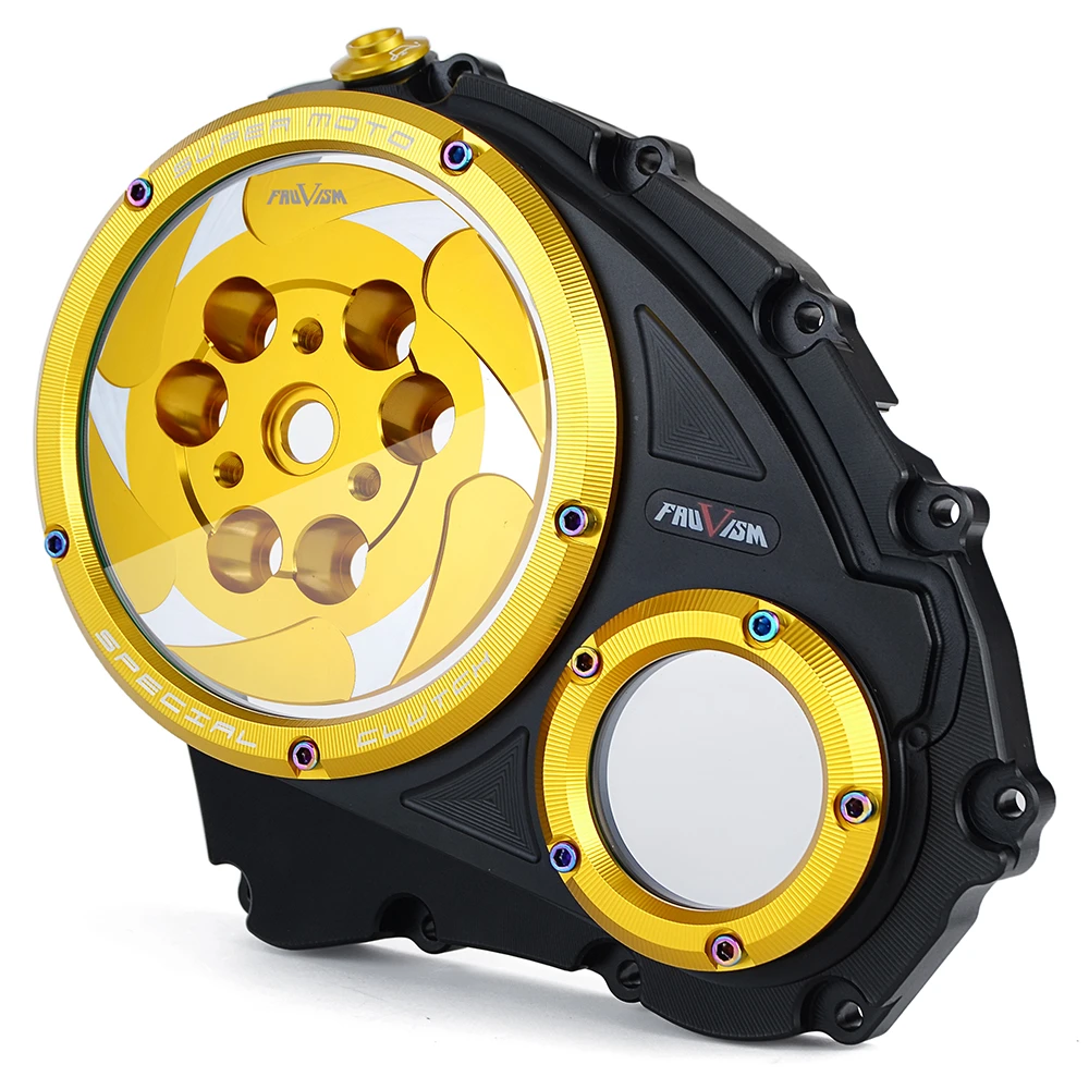 Clear Clutch Cover For Suzuki GSX-R1000 GSX-R 1000 2009-2016 2010 2011 2012 2013 2014 2015