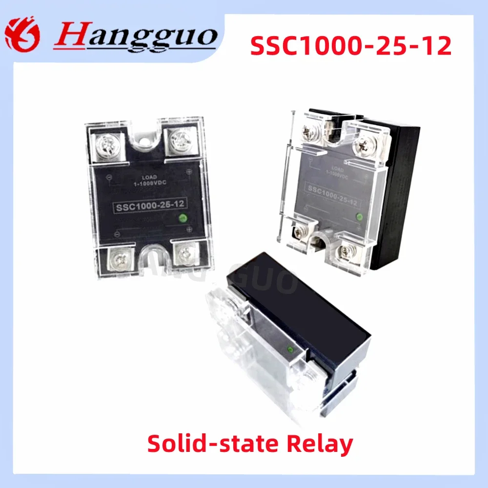 Original SSC800-25-24 12V 24V 36V DC control DC solid state relay 12V 24V 36V SSC1000-25-24-12-36 solid state Relay
