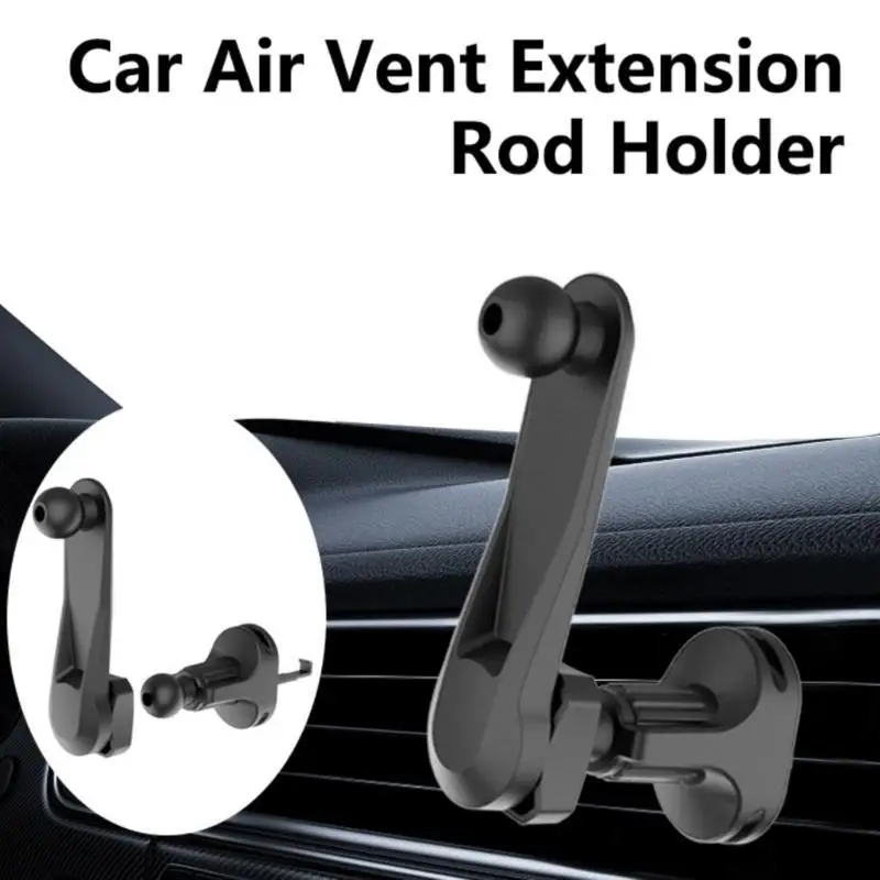 

652F Joint Extension Extender 17mm Extension Rod Adapter for Air Outlet Phone Stand