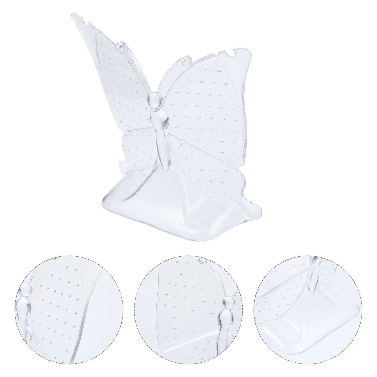 

Earrings Stand Ear Studs Display Rack Stable Plastic Jewelry Organizer Holder for Desktop Storage
