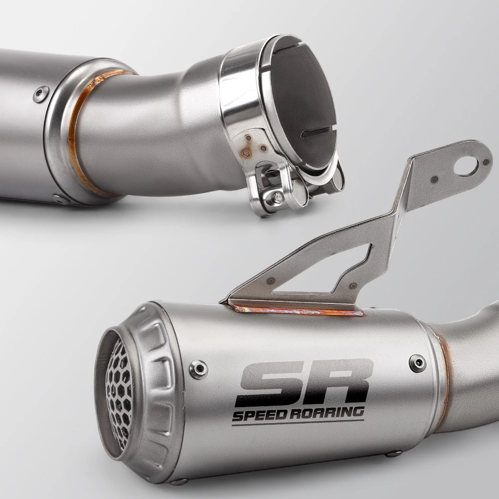 Motorcycle Modify Exhaust System Slip-On for S1000RR S1000 RR 2019-2023 Stainless Muffler