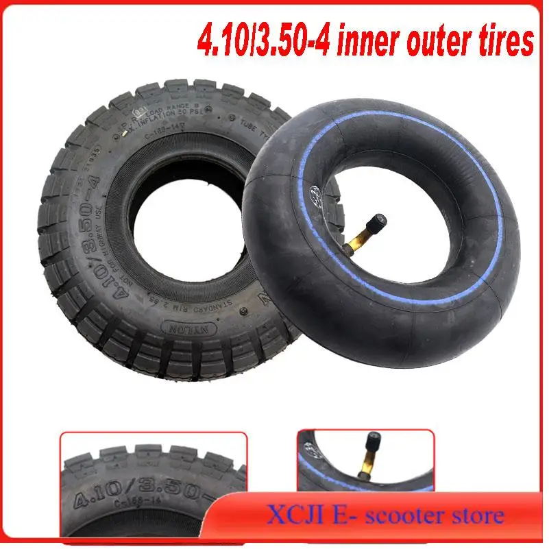 

High performance 4.10/3.50-4ATV four-wheel drive kart 47cc 49cc thick tire inner tube suitable for all models of 3.50-4 tires