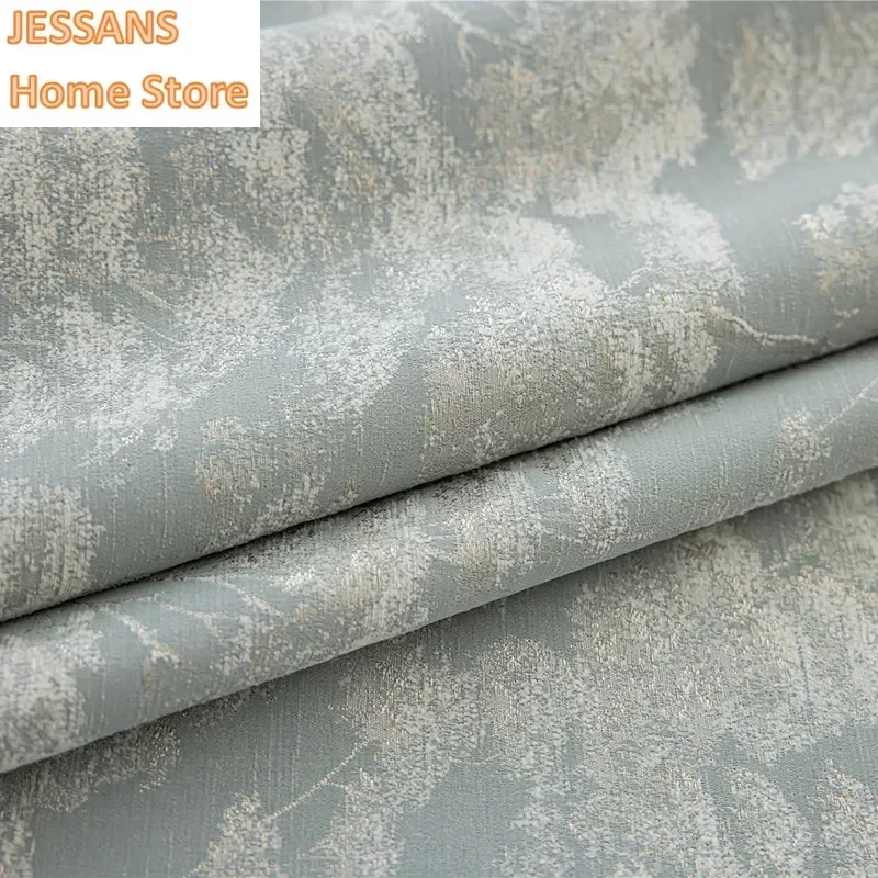 

Custom Size 1pc New Full Blackout Chenille Curtains French Light Luxury High-Quality Curtains Living Room Bedroom Simple modern