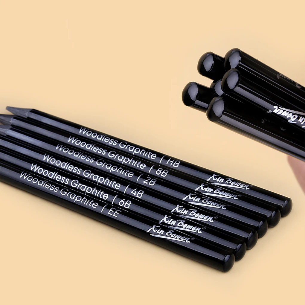 Excellent For Portraits Artist Woodless Pencil Set For Realistic Drawings Drawing Pencils Versatile