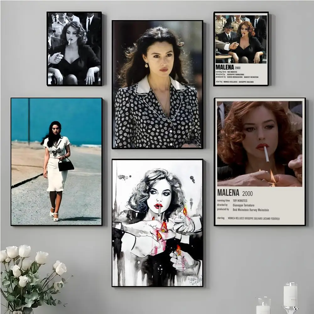 

HD Print Movie Malena‌ Classic Poster Personalized Canvas Wall Mural Art Poster Photos for Living Room Home Decor