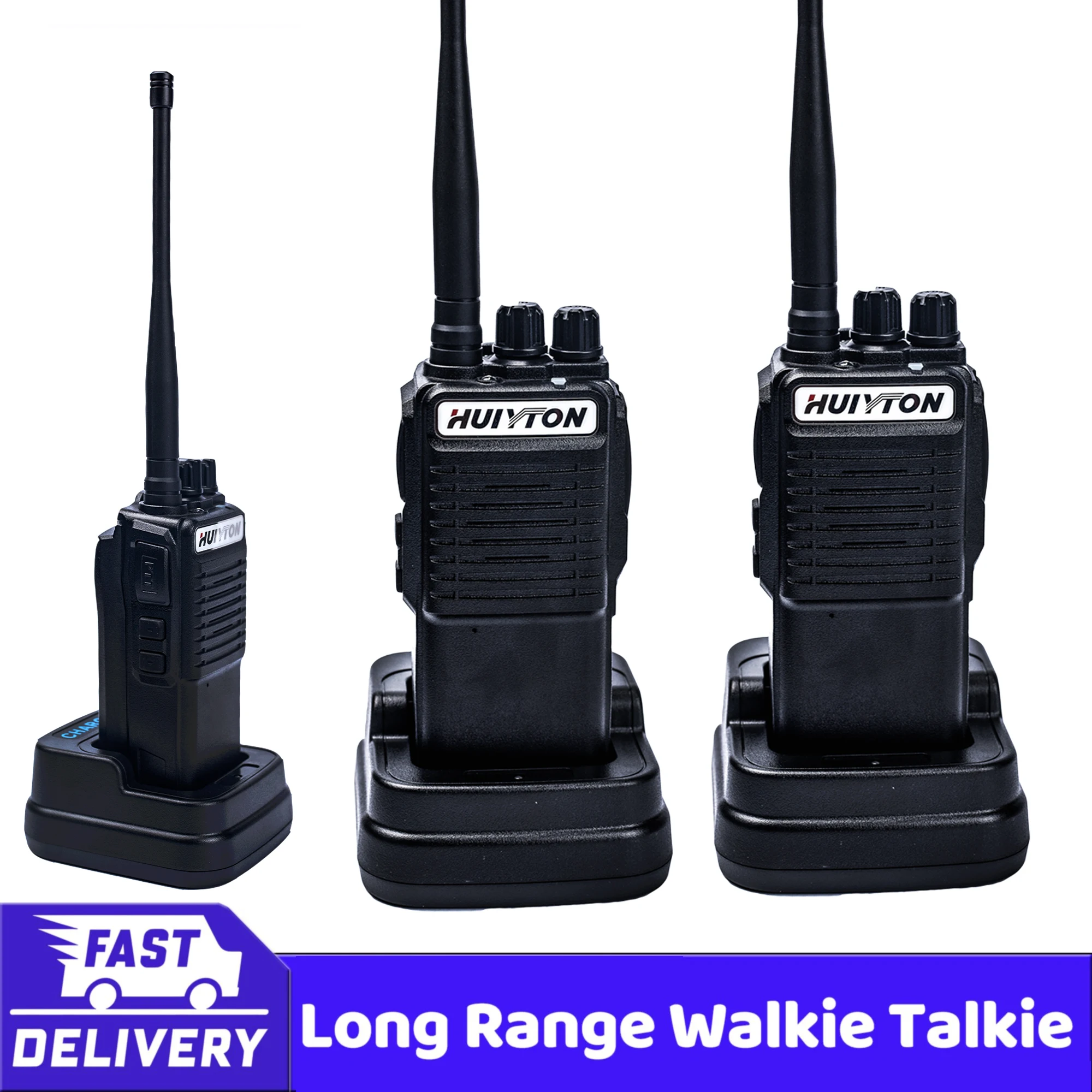 NEW Original HUIYTON HT-988 Handheld Intercom for Outdoor Self-Driving Tour Service Staff Place Special Radio Intercom