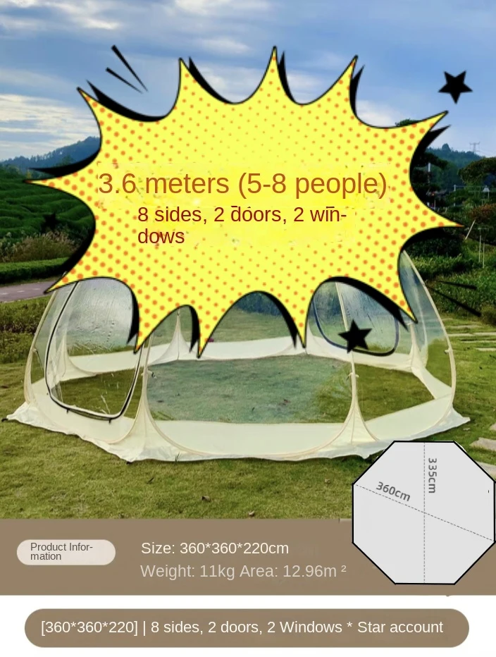 NONE Transparentes Sternenhimmel-Zelt, Blasenhaus, Winterterrasse, Winterzimmer, Camping, Restaurant, Outdoor, Campingzubehör, wasserdicht 7