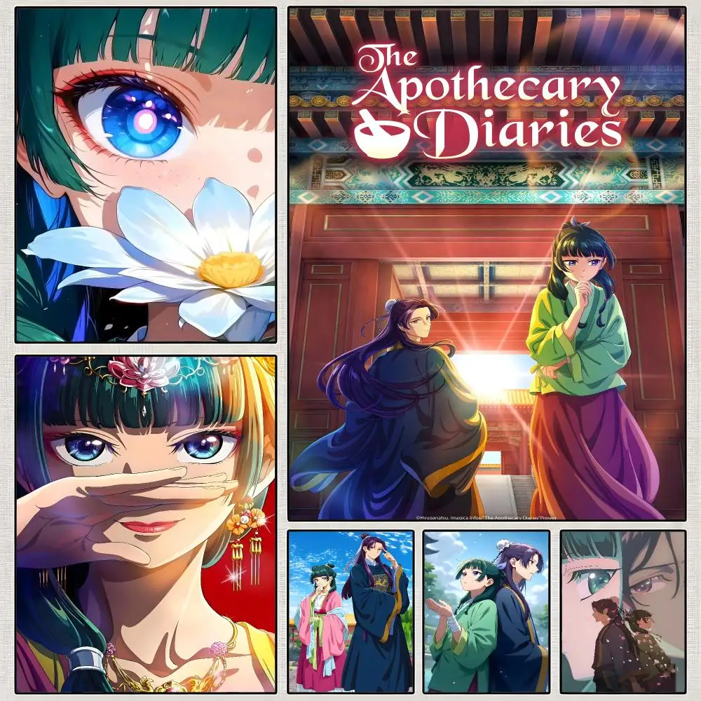 Anime The Apothecary Diaries Maomao Poster PP Wall Art Print Removable Water-Resistant Home Decor For Bedroom Apartment Gift