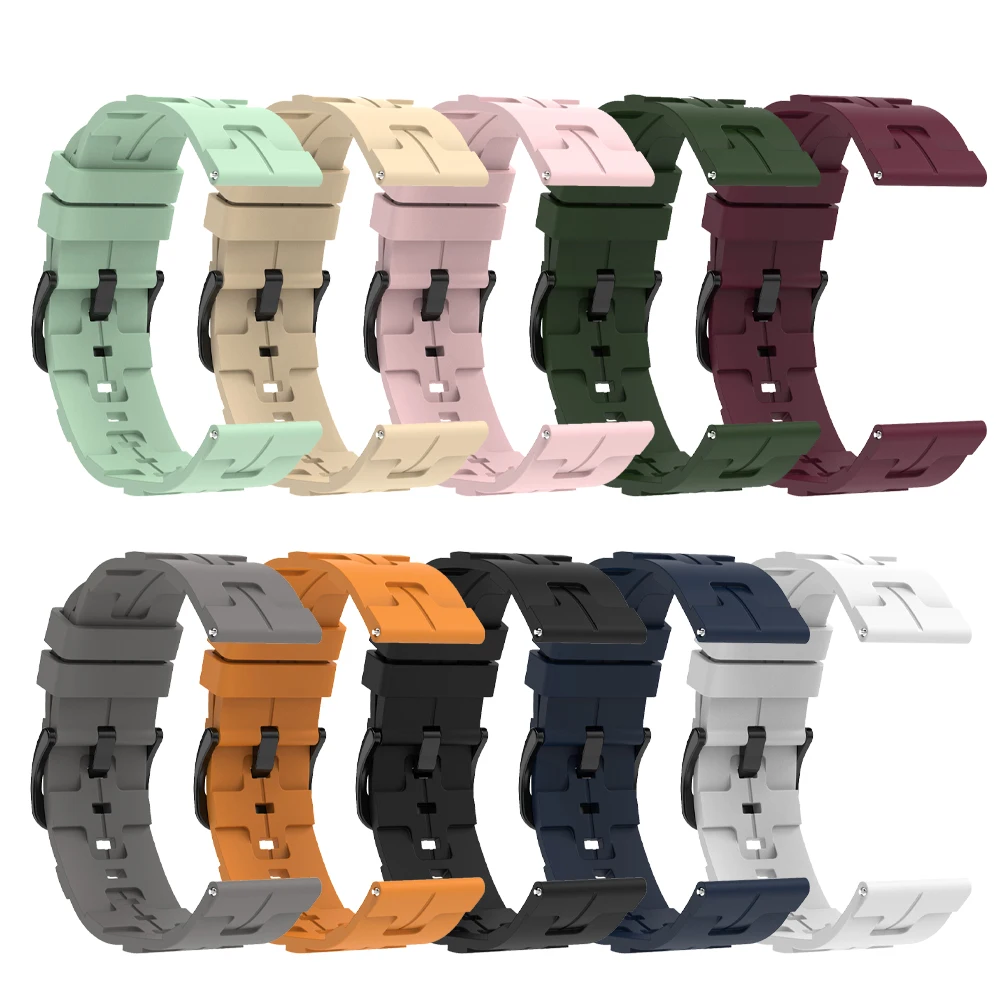 20mm 22mm Watch Strap For Suunto RACE S / Ocean / Vertical Band Silicone Wristband For Suunto 5 9 Peak Pro Replacement Bracelet