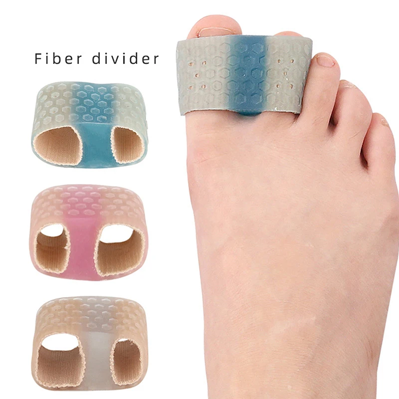 Separatore per spandiconcime in Silicone Bunion correttore per alluce valgo raddrizzatore per la correzione delle dita del pollice strumento per la cura del piede