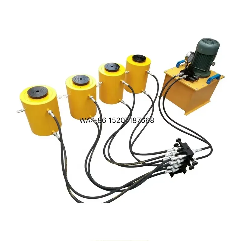Wmwmnu 100-500 Ton Double Acting Hydraulic Cylinder Jack for Mining Industry on Sale