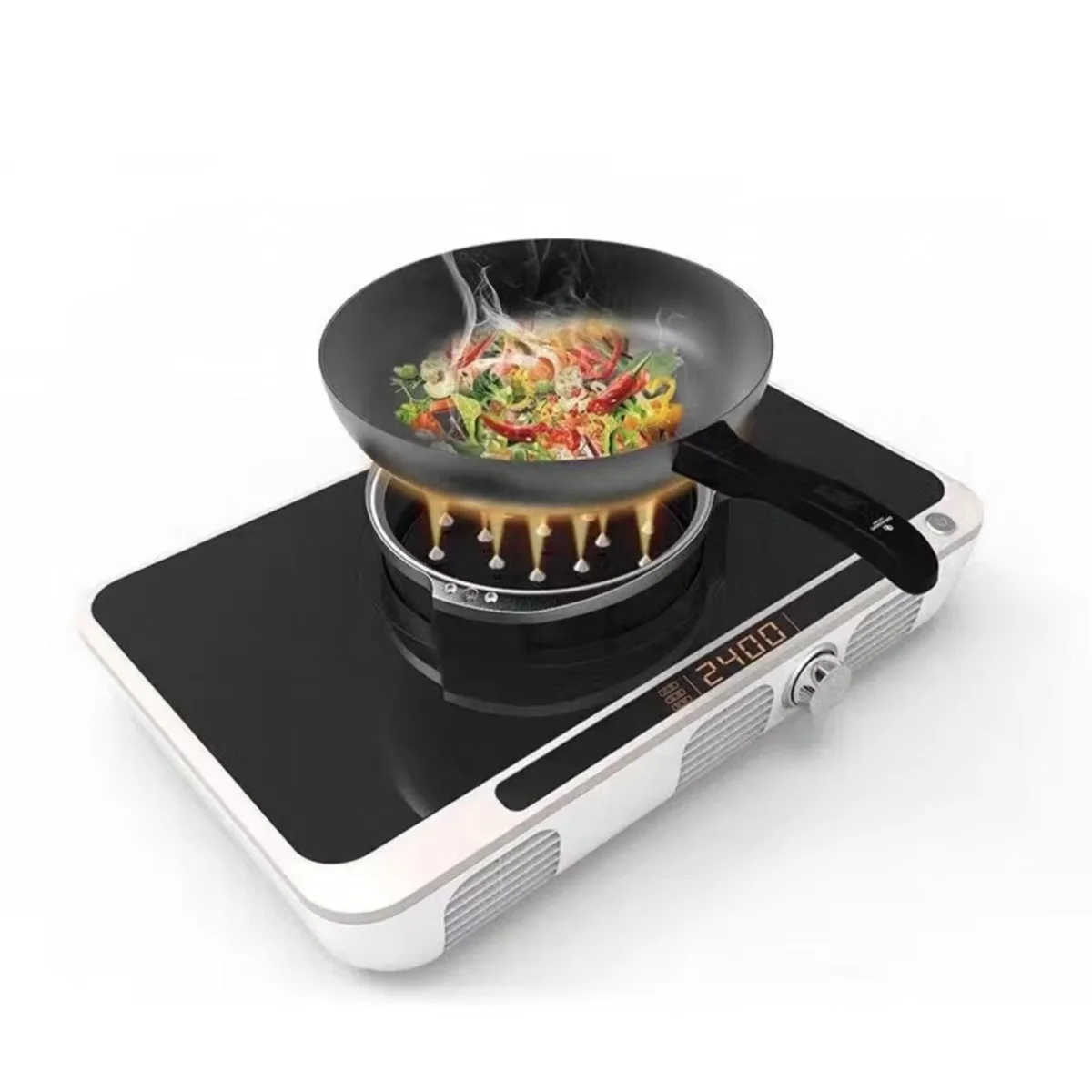 

New Technology 1 Burner Electric Flame Stove No Gas Pure Electric Kitchen Electric Stove Kitchen Products