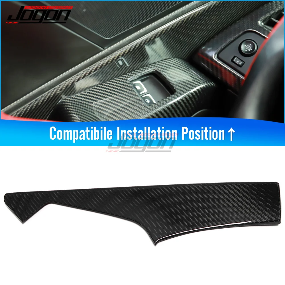 

Carbon Fiber Car Interior Door Decoration Panel Cover Trims Sticker Accessories For Chevrolet Corvette C7 ZR1 Z06 2014-2019