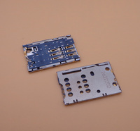 1-2pcs/lot Sim Reader For Nokia N8 C7 C7-00 Sim Card Reader Holder Tray Slot Socket Connector Replacement repair parts