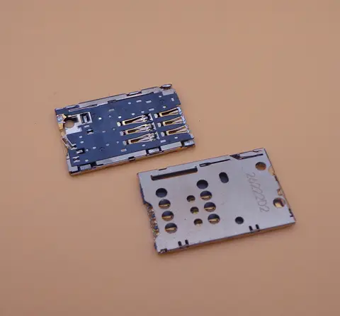 1-2個/ロット Nokia N8 C7 C7-00用SIMカードリーダー ホルダー トレイ スロット ソケット コネクター 交換修理部品