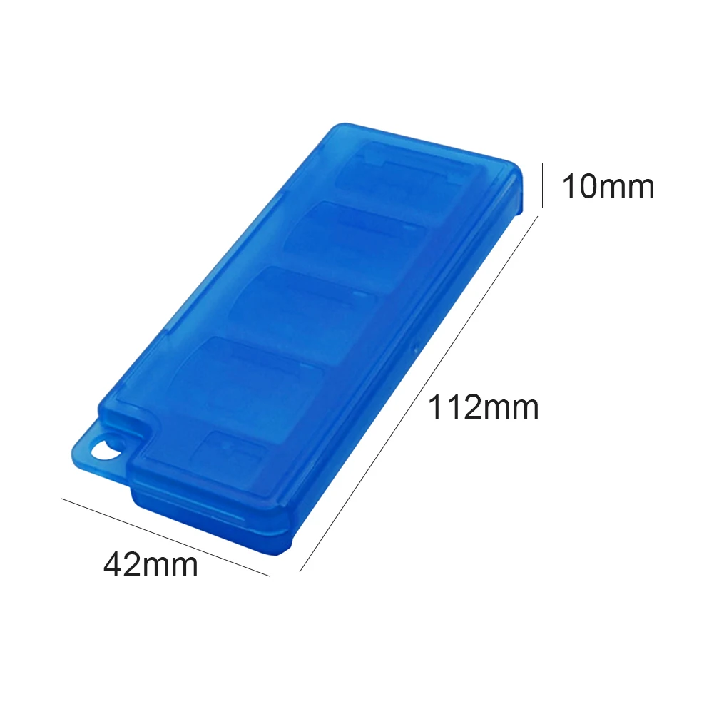 حقيبة حامل بطاقة ذاكرة الألعاب المحمولة ، صندوق تخزين لمفتاح nitnدو ، 10 في 1 ، x 42x10 ، منظم