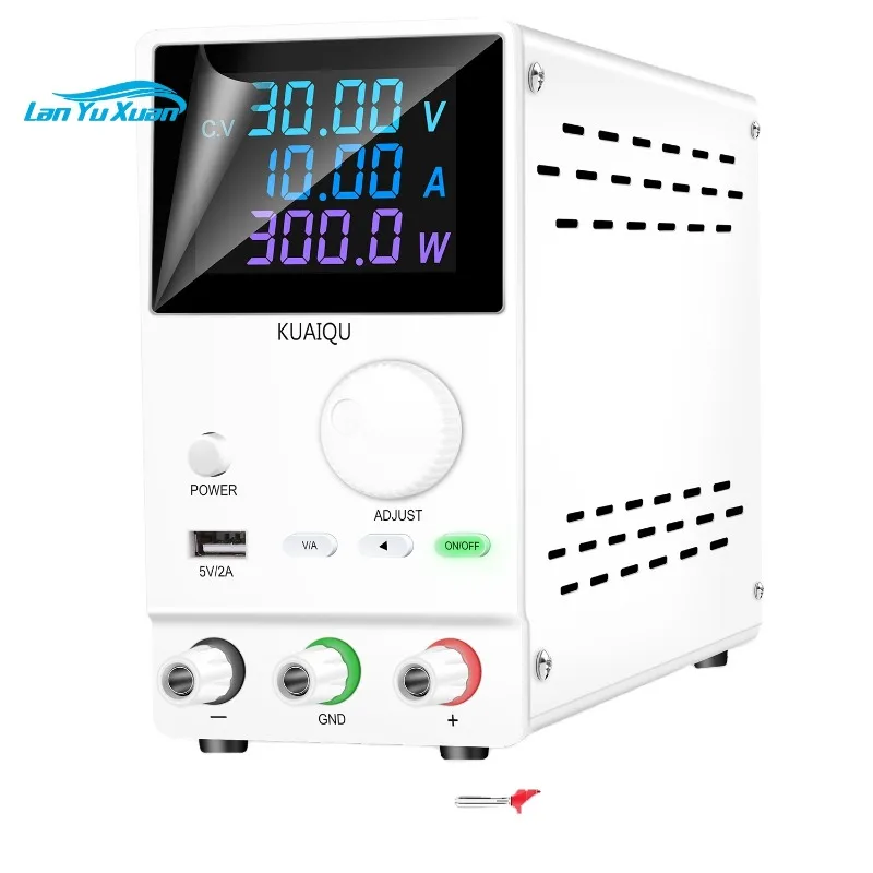 

SPPS-A3010D Programmable DC Lab Power Supply Adjustable Current Voltage Step Down 30V 10A Smart Temperature Control