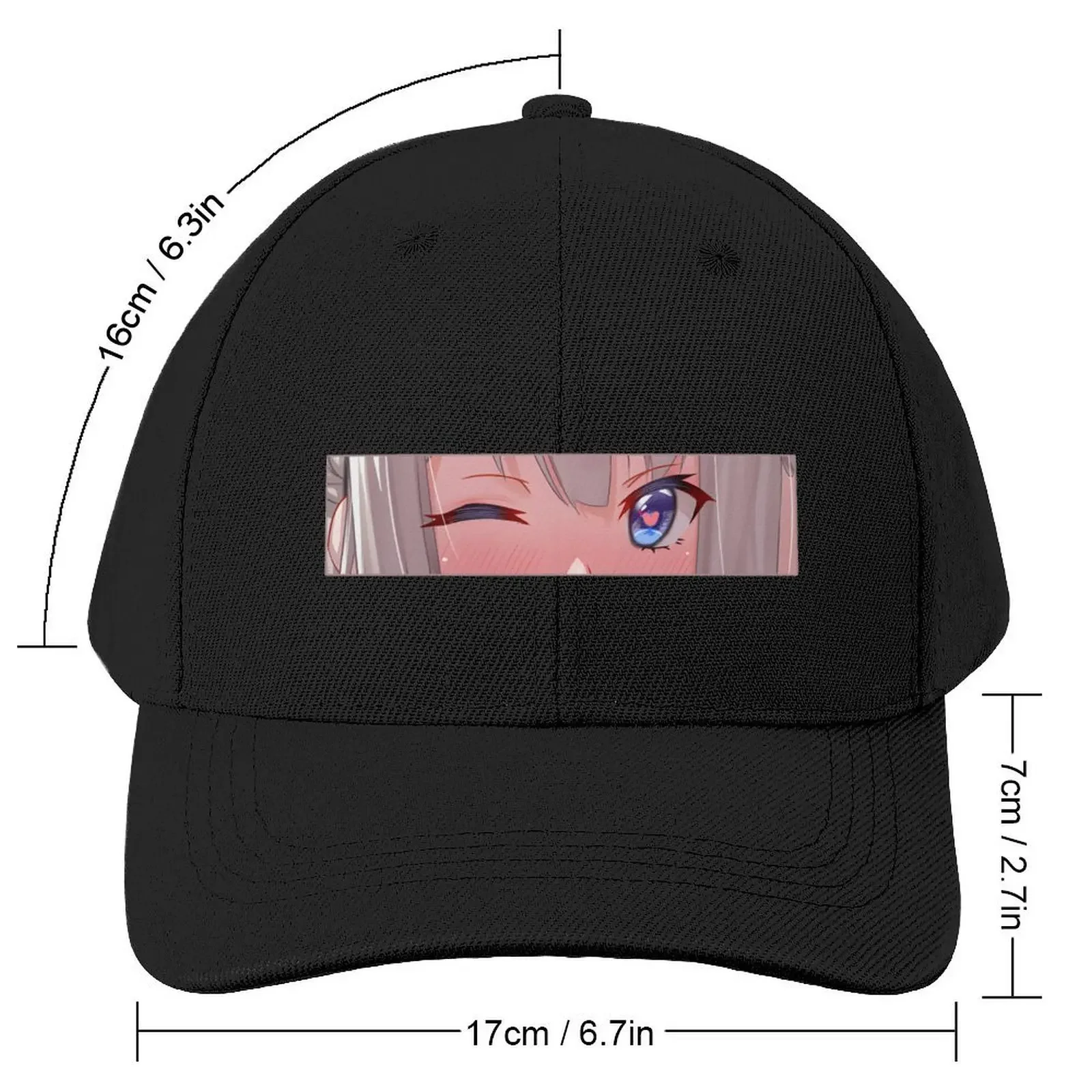 Lewd Lexington Eyes Baseball Cap Beach Icon Anime Uv Protection Solar Hat Mens Caps Women's