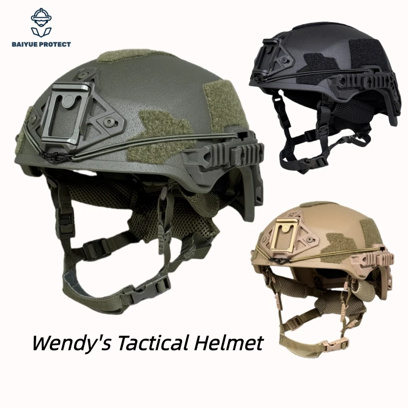 Wendy 3.0 Tactical Helmet - Realistic CS Anti-Explosion Protection - Outdoor Combat Training Equipment - Hunting Device