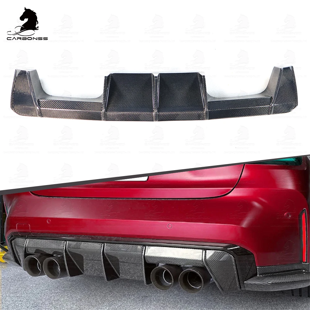 

EURO Style Carbon Fiber Car Rear Bumper Lip Diffuser For BMW G80 G82 G83 M3 M4