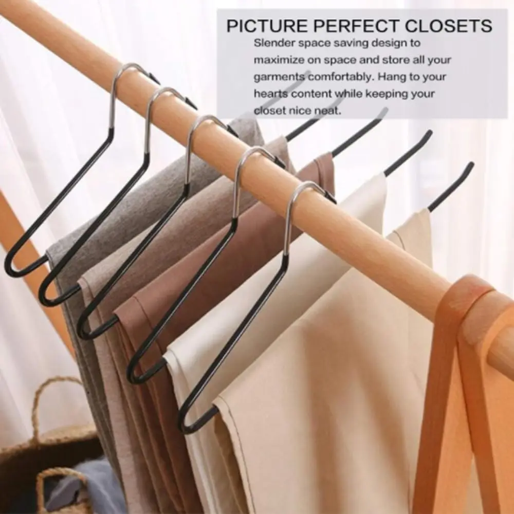 10PCS Goose-Shaped Seamless Z-Line Pants Rack Drying Pants Drying Rack Wardrobe Storage Artifacts Bedroom Supplies image 3