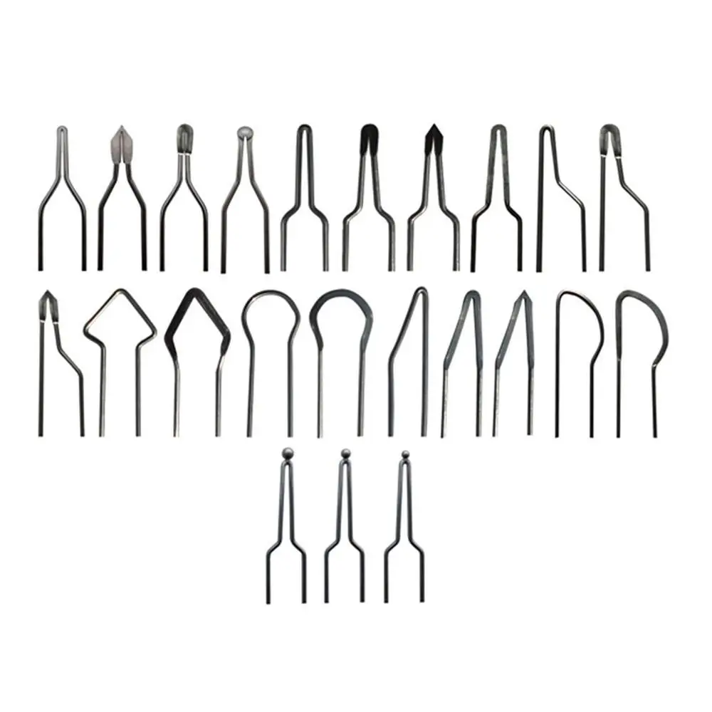 Puntas de alambre de pirograbado, temperatura ajustable, pluma para quemar madera, tallado, artesanía, marcado de pirograbado, herramientas de carpintería, 23 piezas por juego