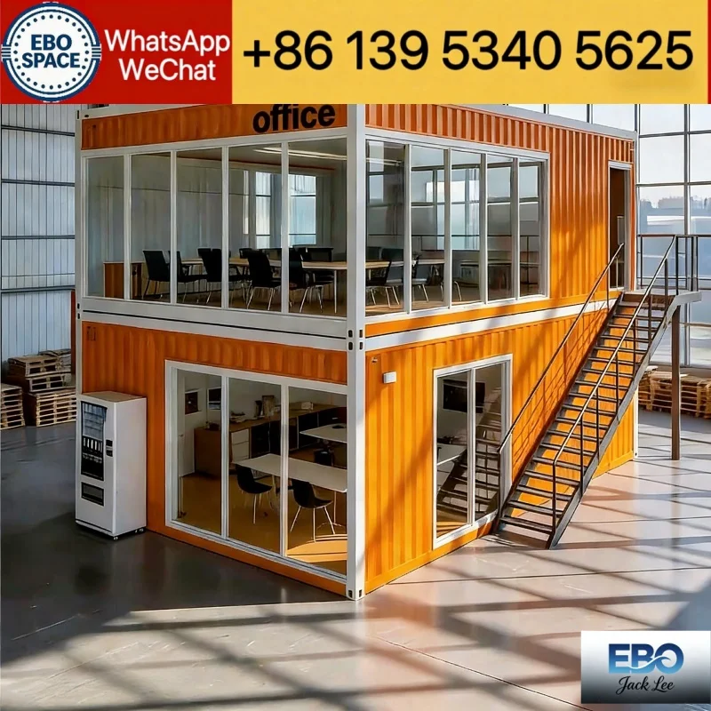 Expandable container house, two/three-bedroom modular small house, quick assembly prefabricated house