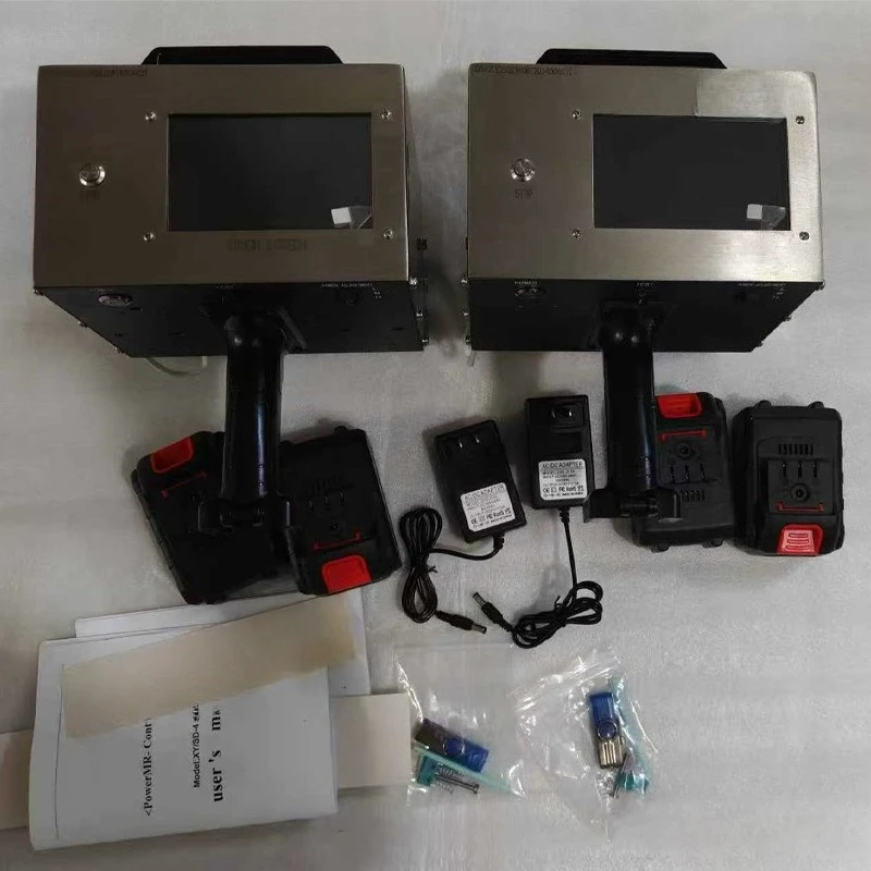 Portable Handheld Dot Peen Marking Machine Mini Electric  Engraver For Metal Frame Number Industrial Identification Tag Printing