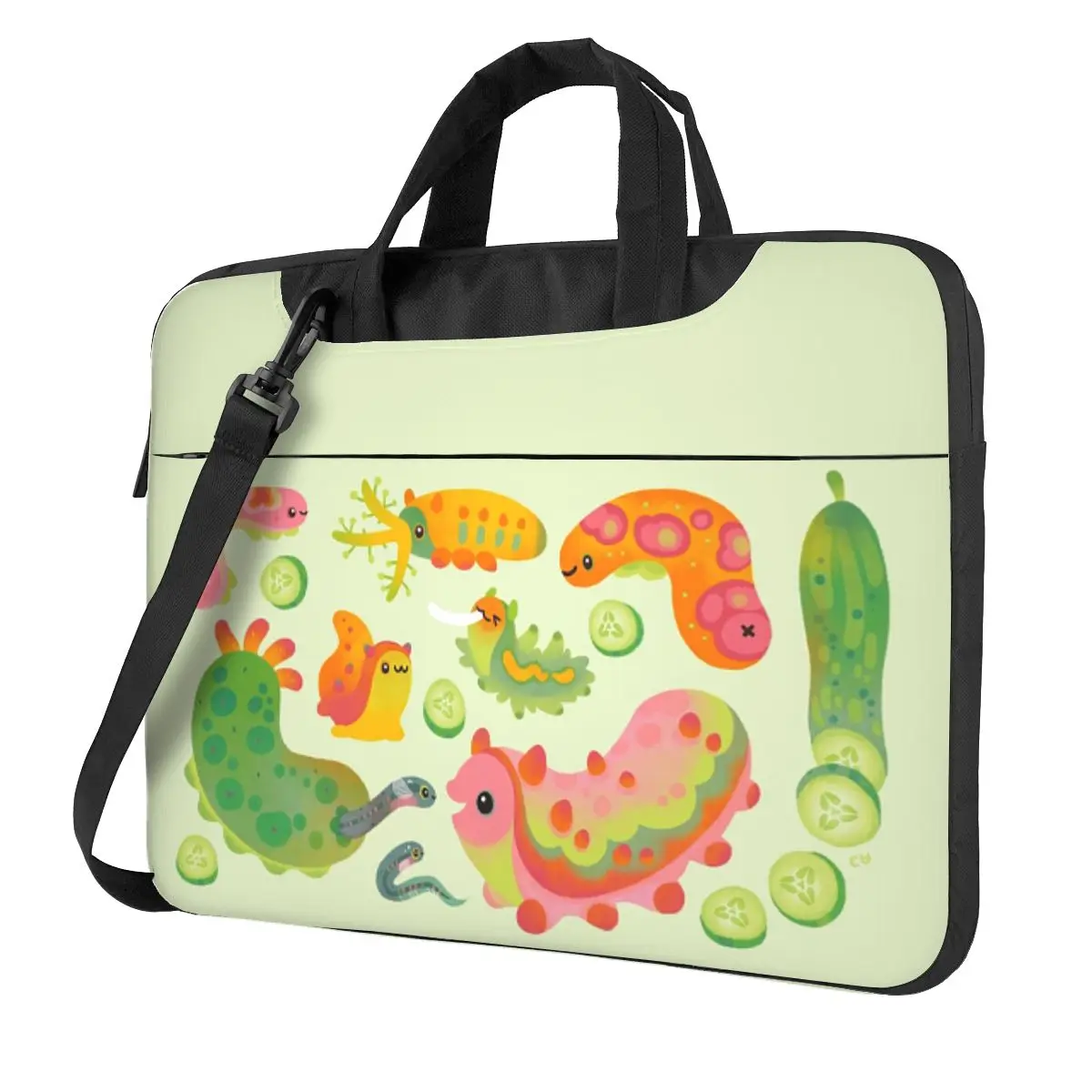 

Sea Cucumber Crossbody Laptop Bag Case Computer Bag 13 14 15.6 Inch Notebook Pouch for Macbook Pro Lenovo