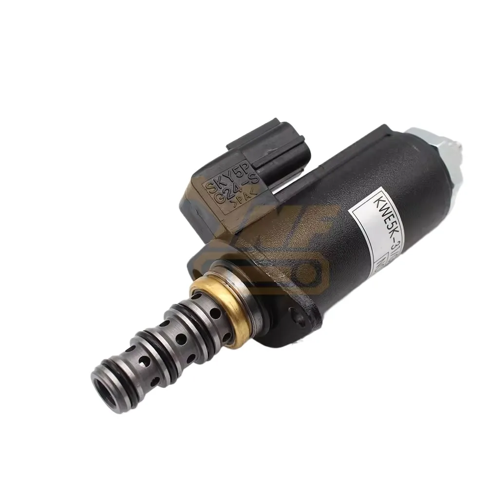 Excavator safety lock solenoid valve SK200-3 SK200-5 SK200-6 SK230-6 SK330-6 SK350-6 Hydraulic Pump Solenoid Valve YN35V00020F1