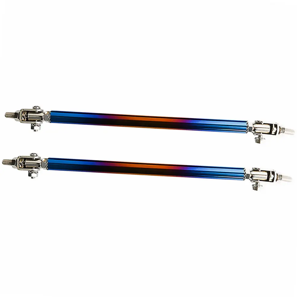 

1 пара универсальных передних и задних усилителей бампера для автомобиля, 18 см, легкие, прочные, простые в установке, для фиксации сплиттера